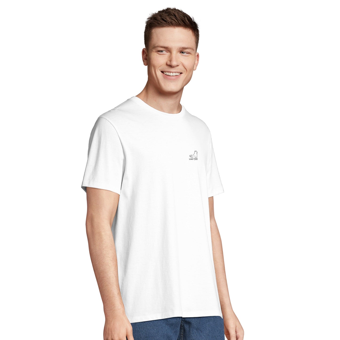 CORE UNI CAT - BLACK LOGO TEE Apparel