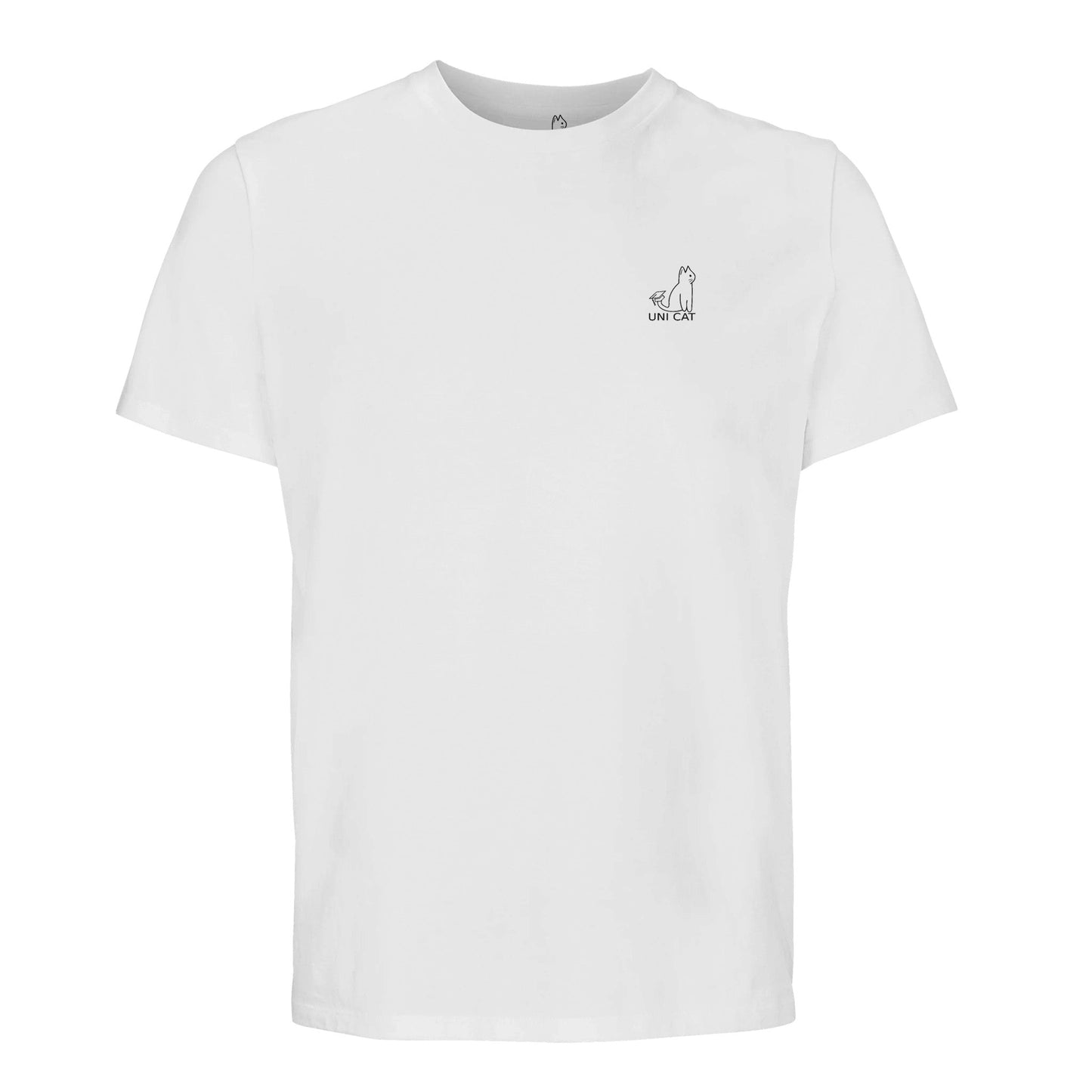 White / XS CORE UNI CAT - BLACK LOGO TEE Apparel