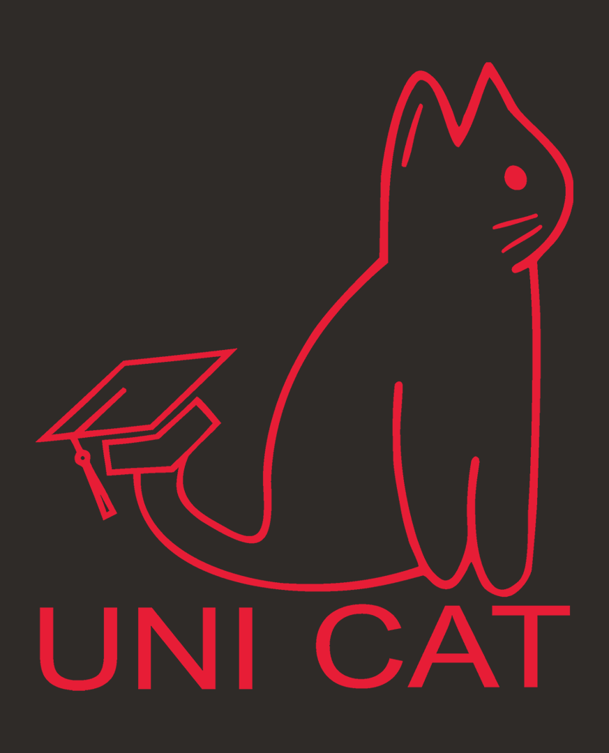 CORE UNI CAT - RED LOGO TEE Apparel