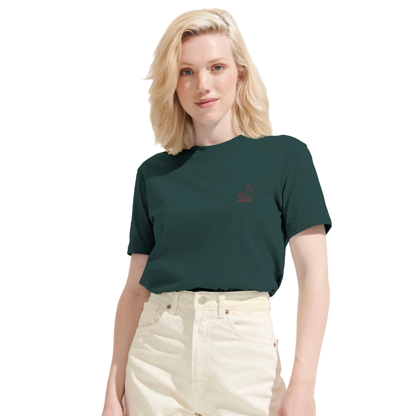 CORE UNI CAT - RED LOGO TEE Apparel