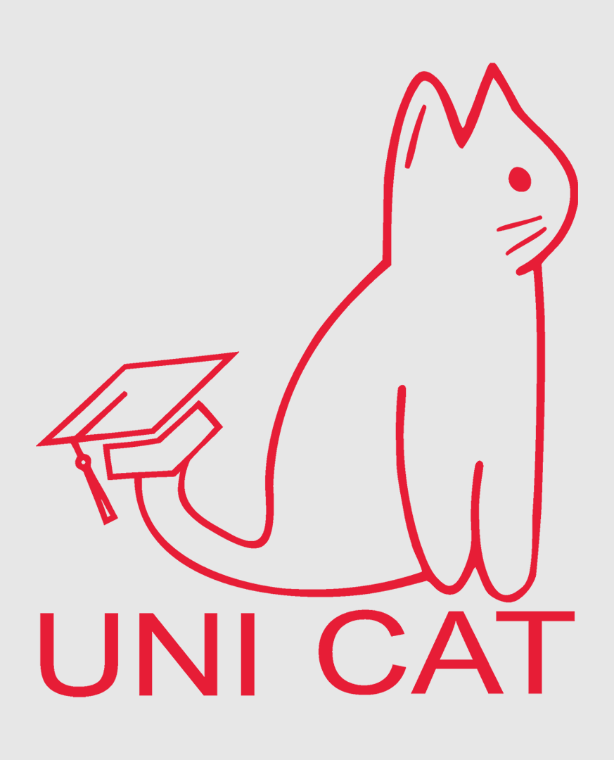 CORE UNI CAT - RED LOGO TEE Apparel