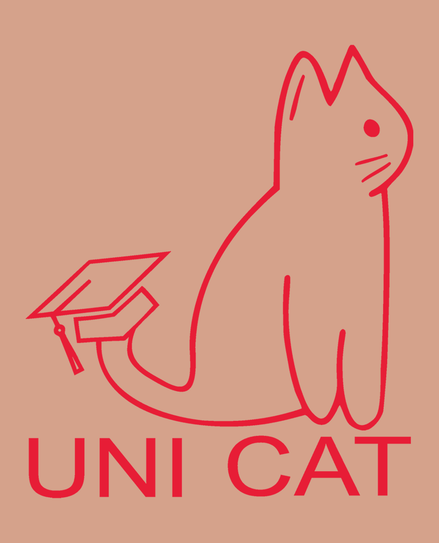 CORE UNI CAT - RED LOGO TEE Apparel