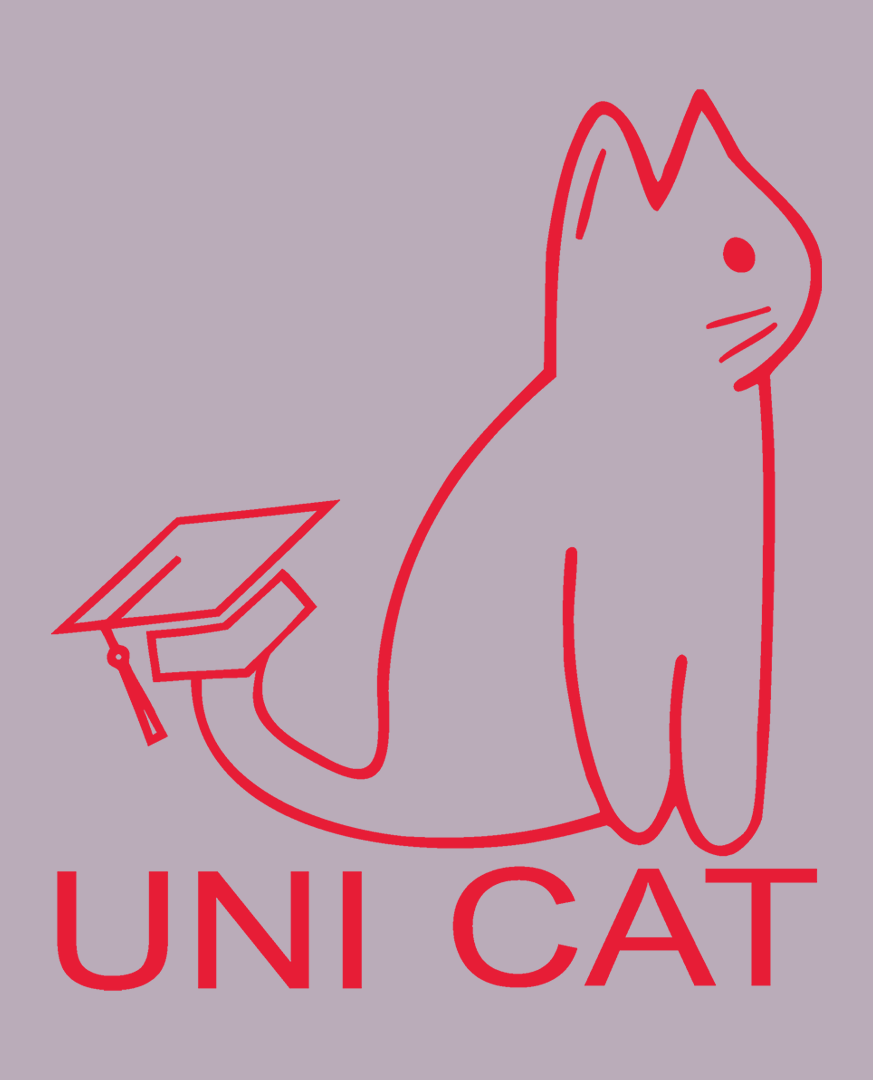 CORE UNI CAT - RED LOGO TEE Apparel