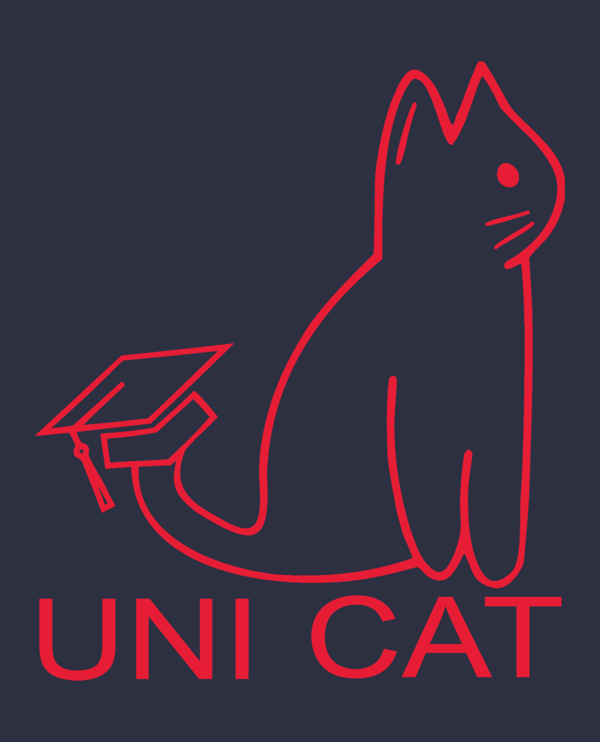 CORE UNI CAT - RED LOGO TEE Apparel