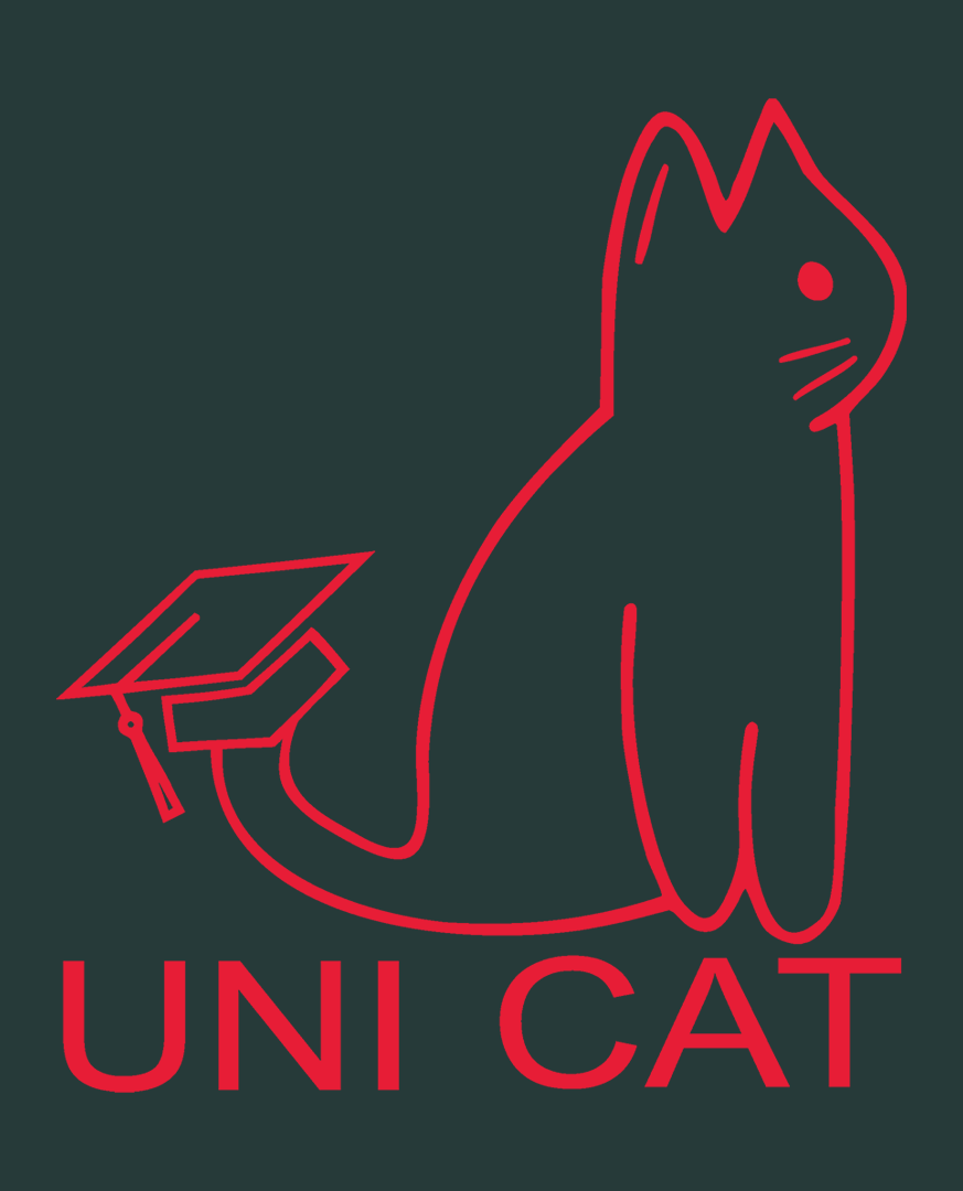 CORE UNI CAT - RED LOGO TEE Apparel