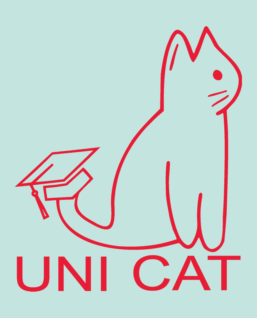 CORE UNI CAT - RED LOGO TEE Apparel