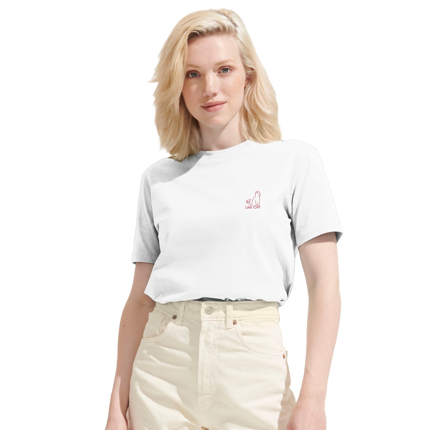 CORE UNI CAT - RED LOGO TEE Apparel