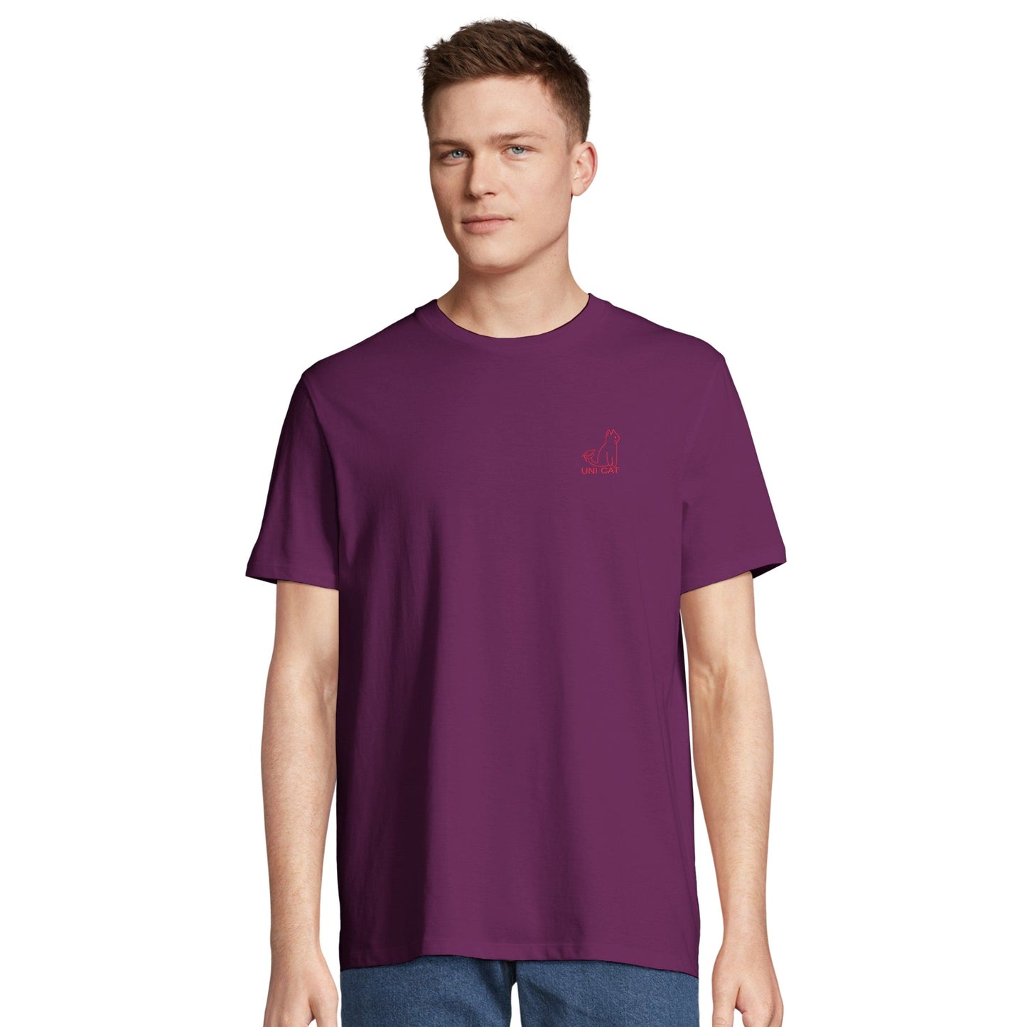 CORE UNI CAT - RED LOGO TEE Apparel