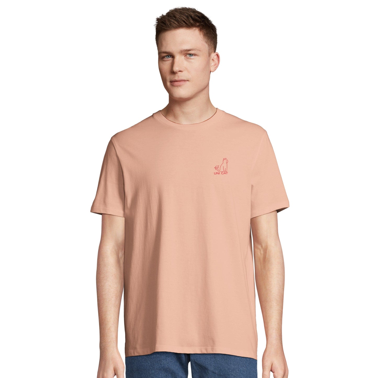 CORE UNI CAT - RED LOGO TEE Apparel