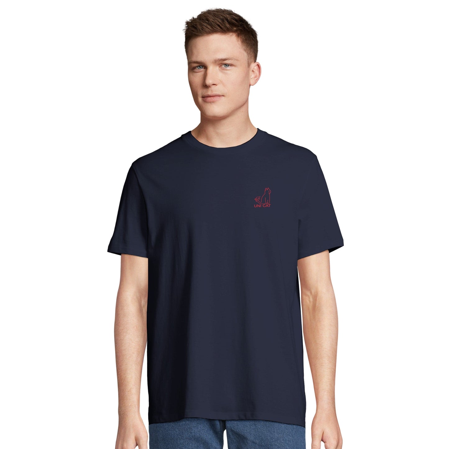 CORE UNI CAT - RED LOGO TEE Apparel