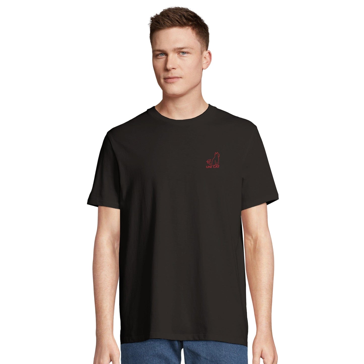 CORE UNI CAT - RED LOGO TEE Apparel