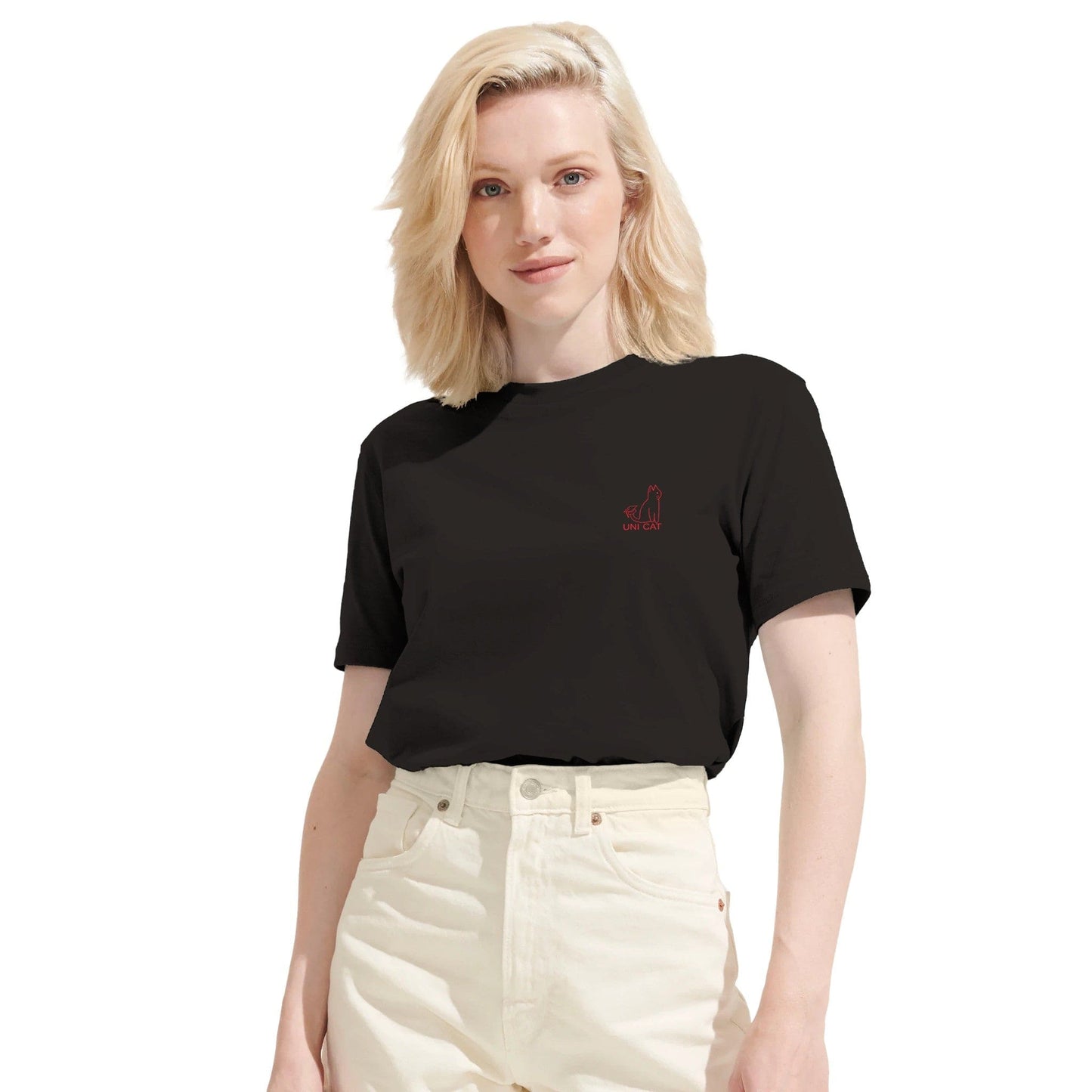 CORE UNI CAT - RED LOGO TEE Apparel