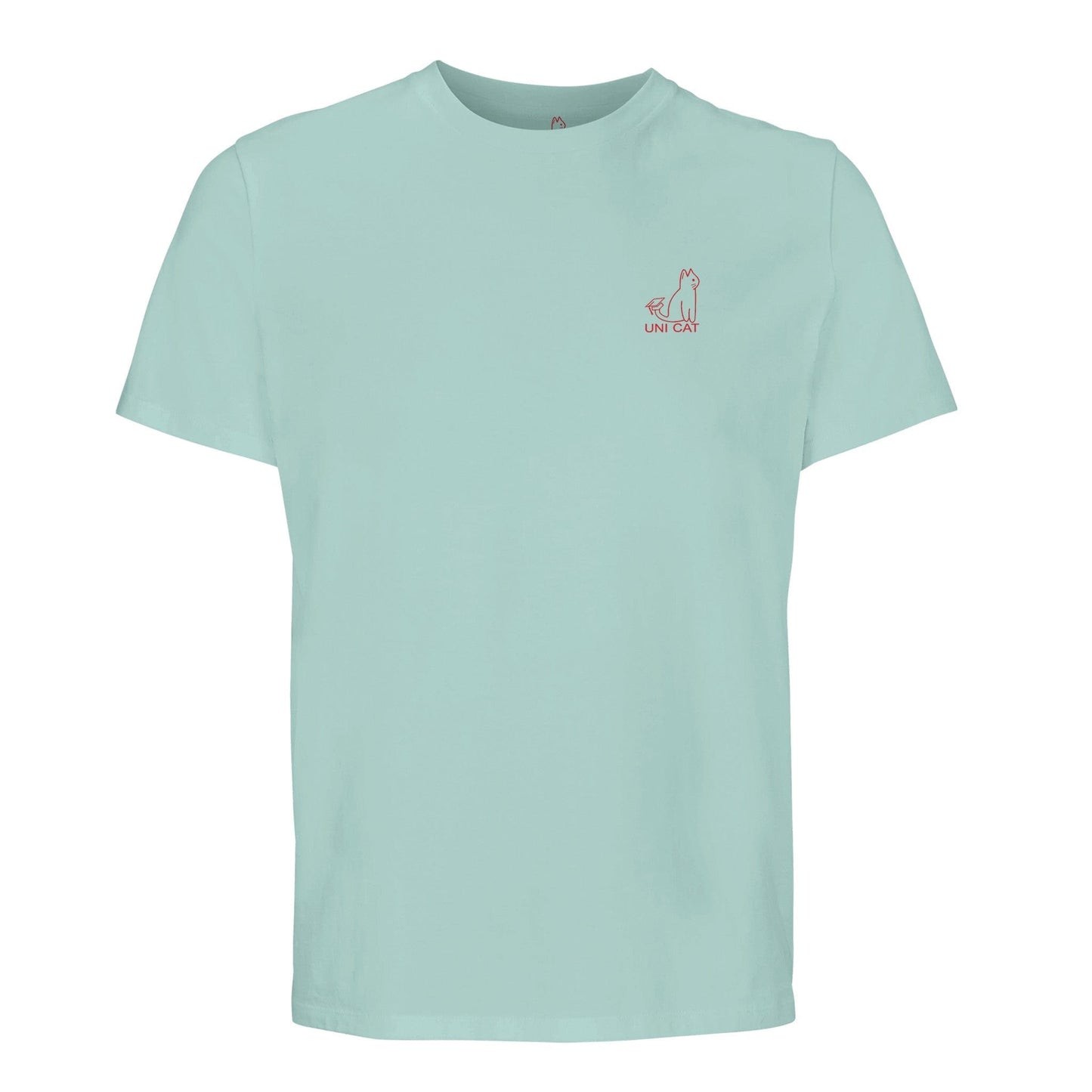 Arctic blue / XS CORE UNI CAT - RED LOGO TEE Apparel