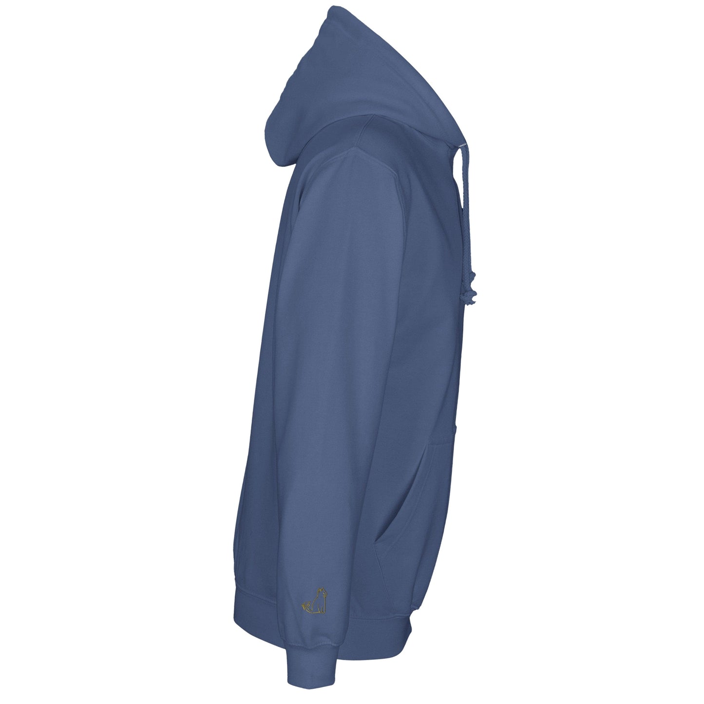 CORE UNI CAT - YELLOW LOGO HOODIE Apparel