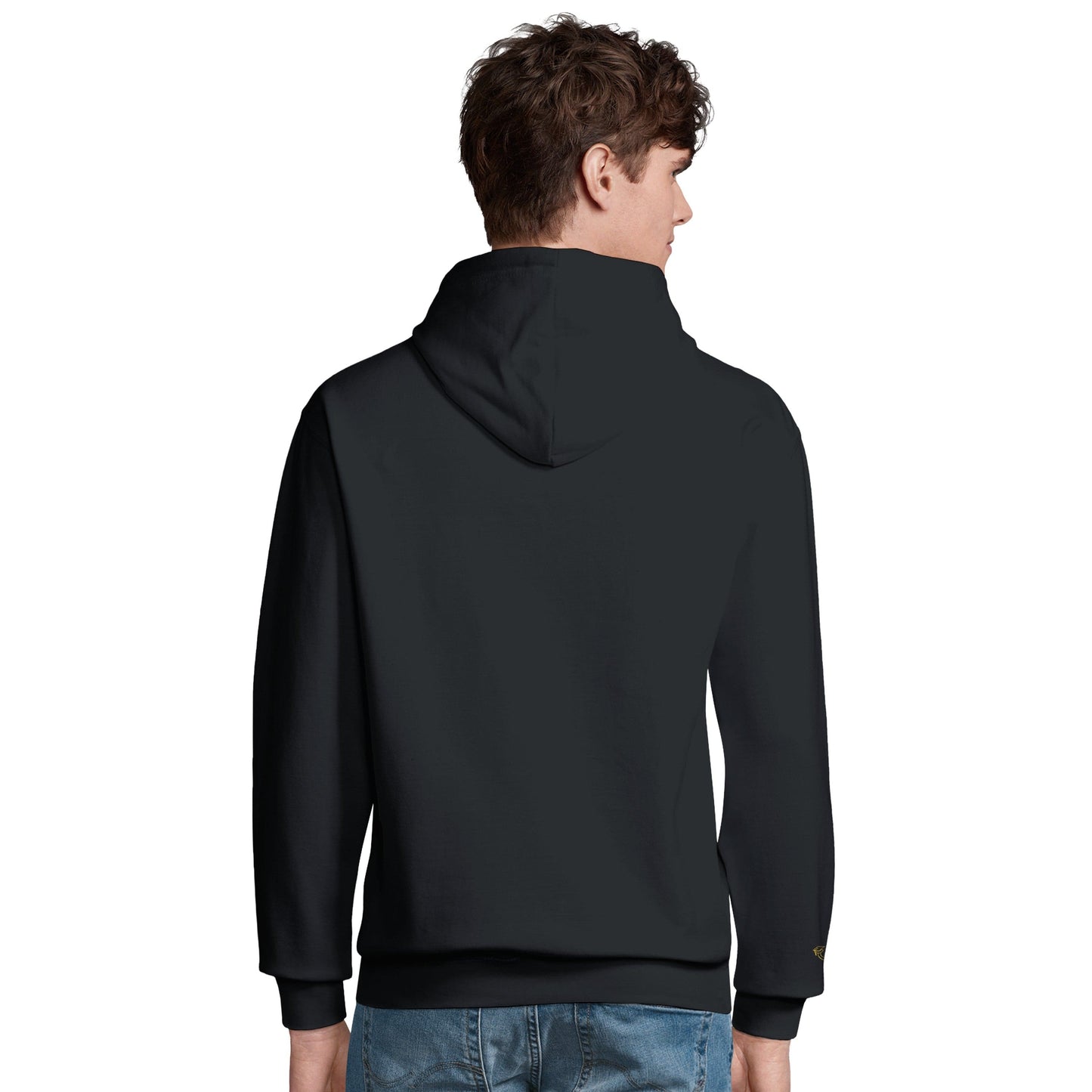 CORE UNI CAT - YELLOW LOGO HOODIE Apparel