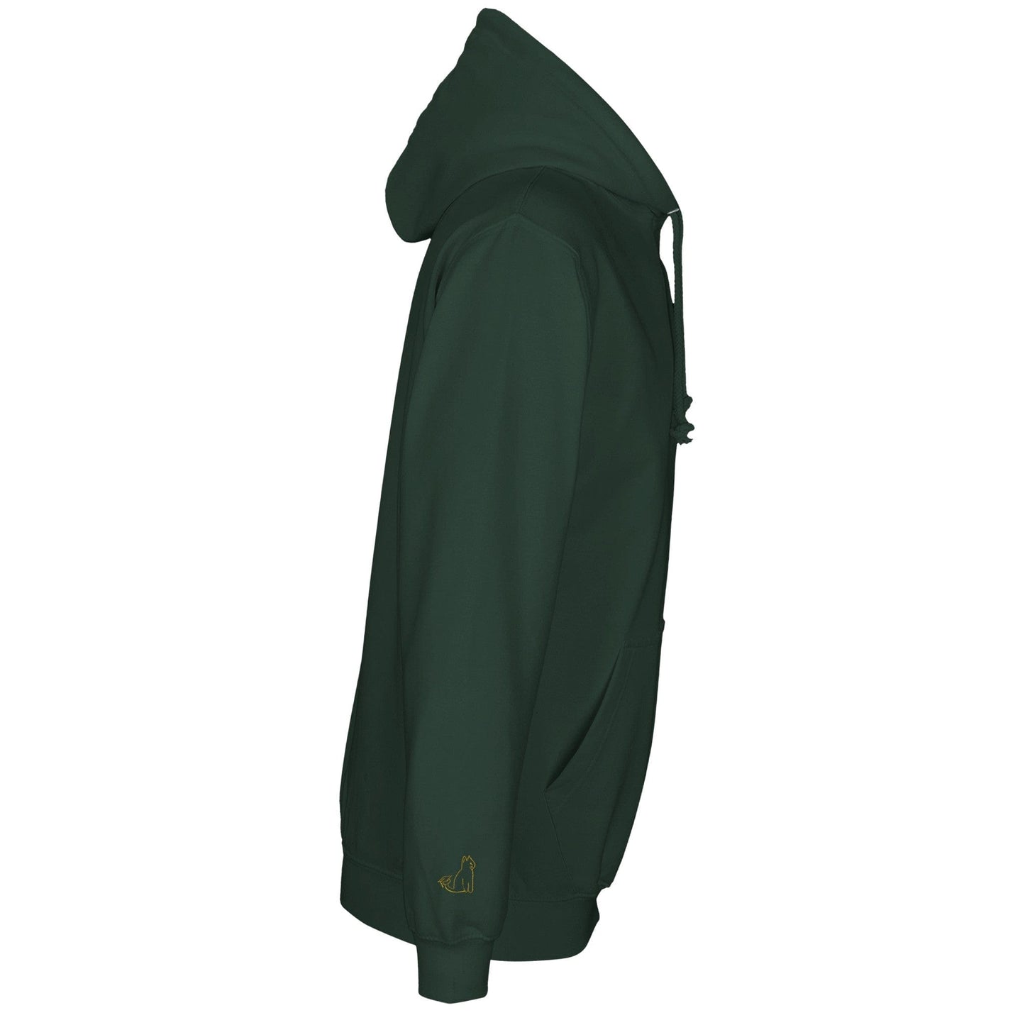 CORE UNI CAT - YELLOW LOGO HOODIE Apparel