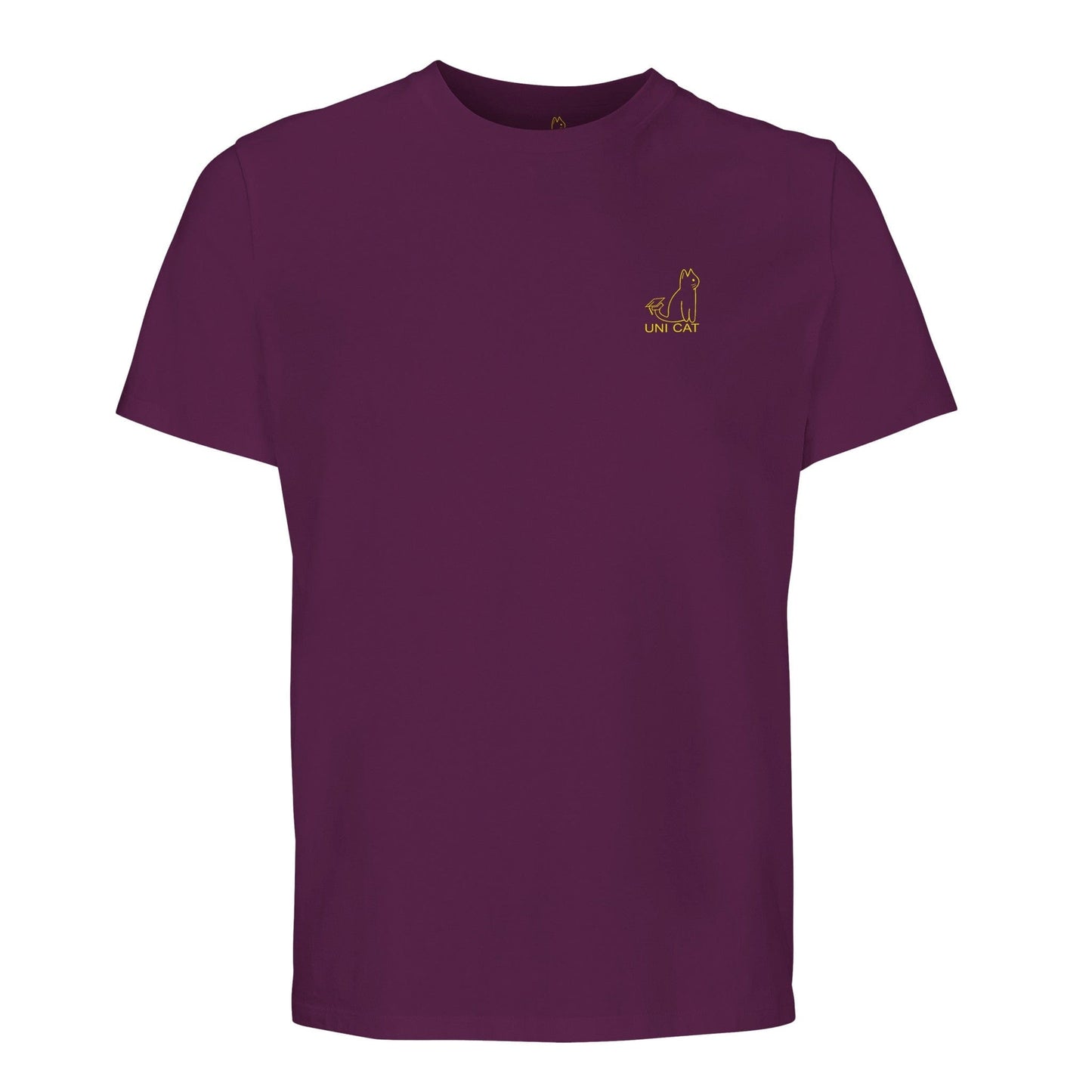 Astral Purple / XS CORE UNI CAT - YELLOW LOGO TEE Apparel
