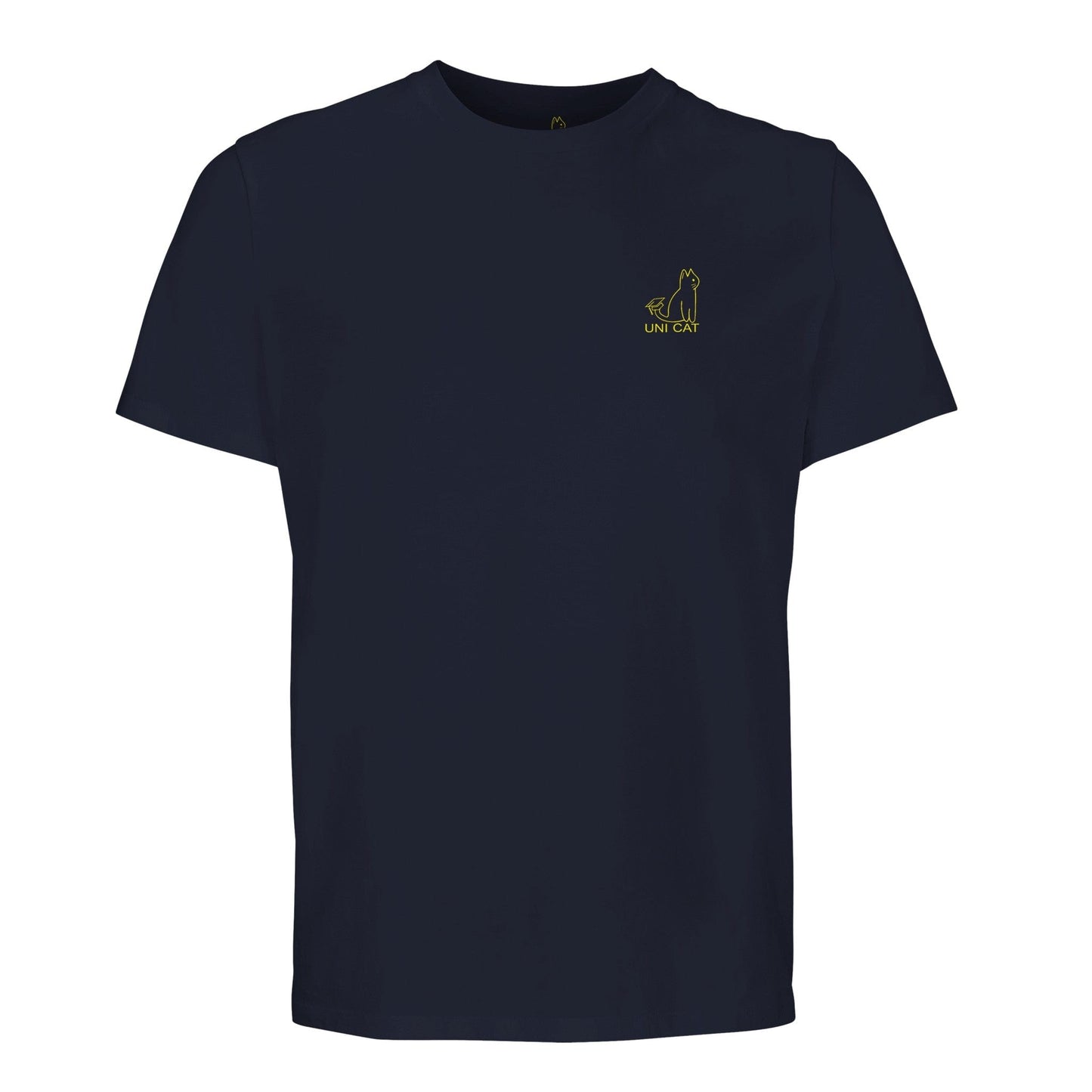French Navy / XS CORE UNI CAT - YELLOW LOGO TEE Apparel