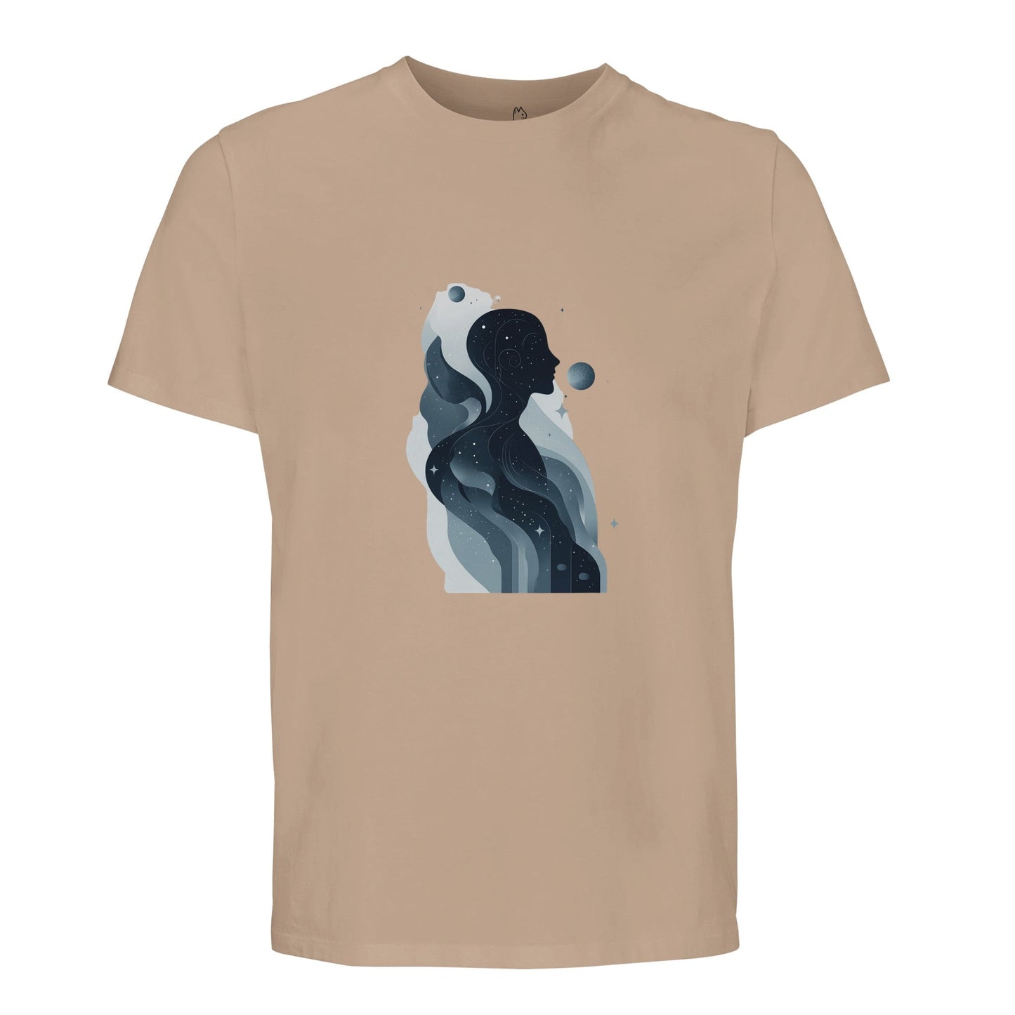 Khaki / XS FLOWING FORM - TEE Apparel