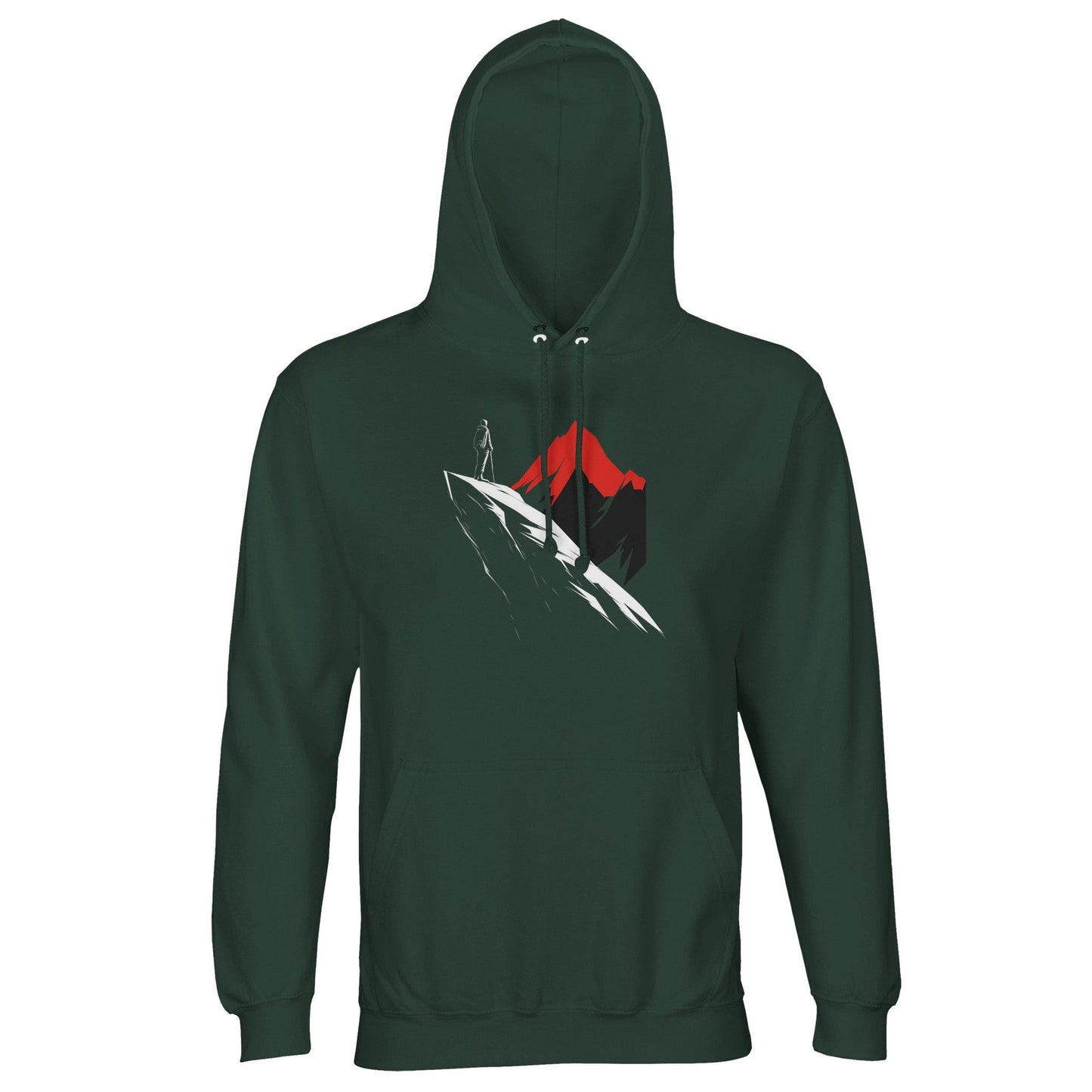 Bottle Green / XS FRACTAL CREST - HOODIE Apparel