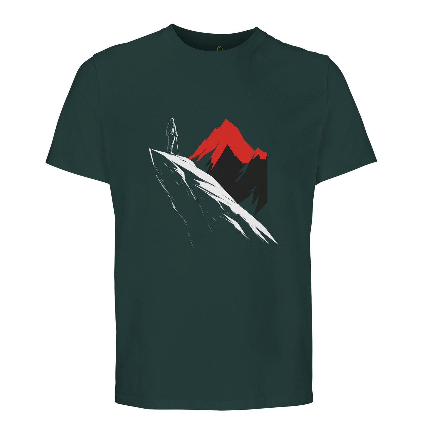 Green Empire / XS FRACTAL CREST - TEE Print Material