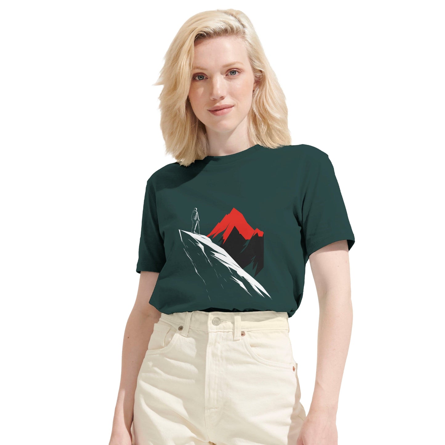 FRACTAL CREST - TEE Print Material
