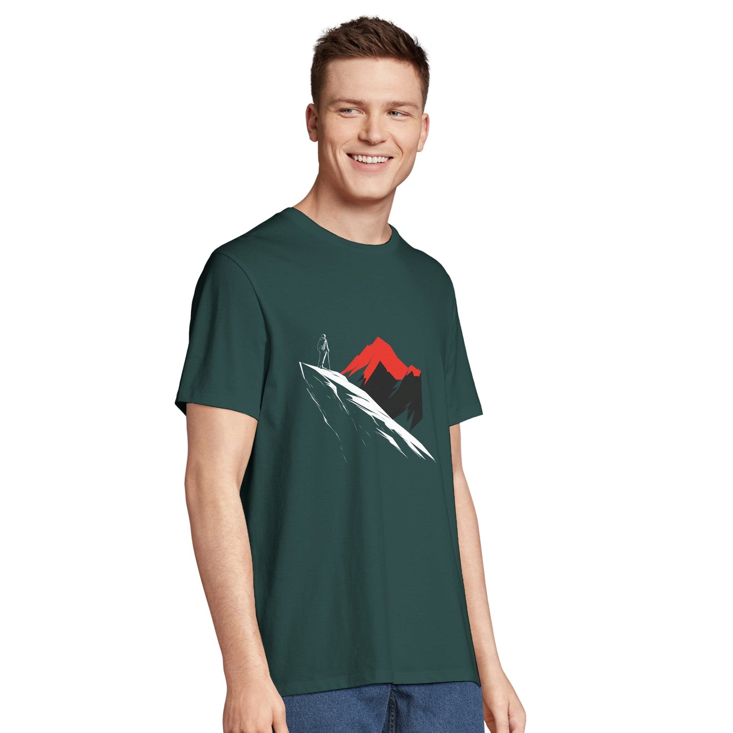 FRACTAL CREST - TEE Print Material