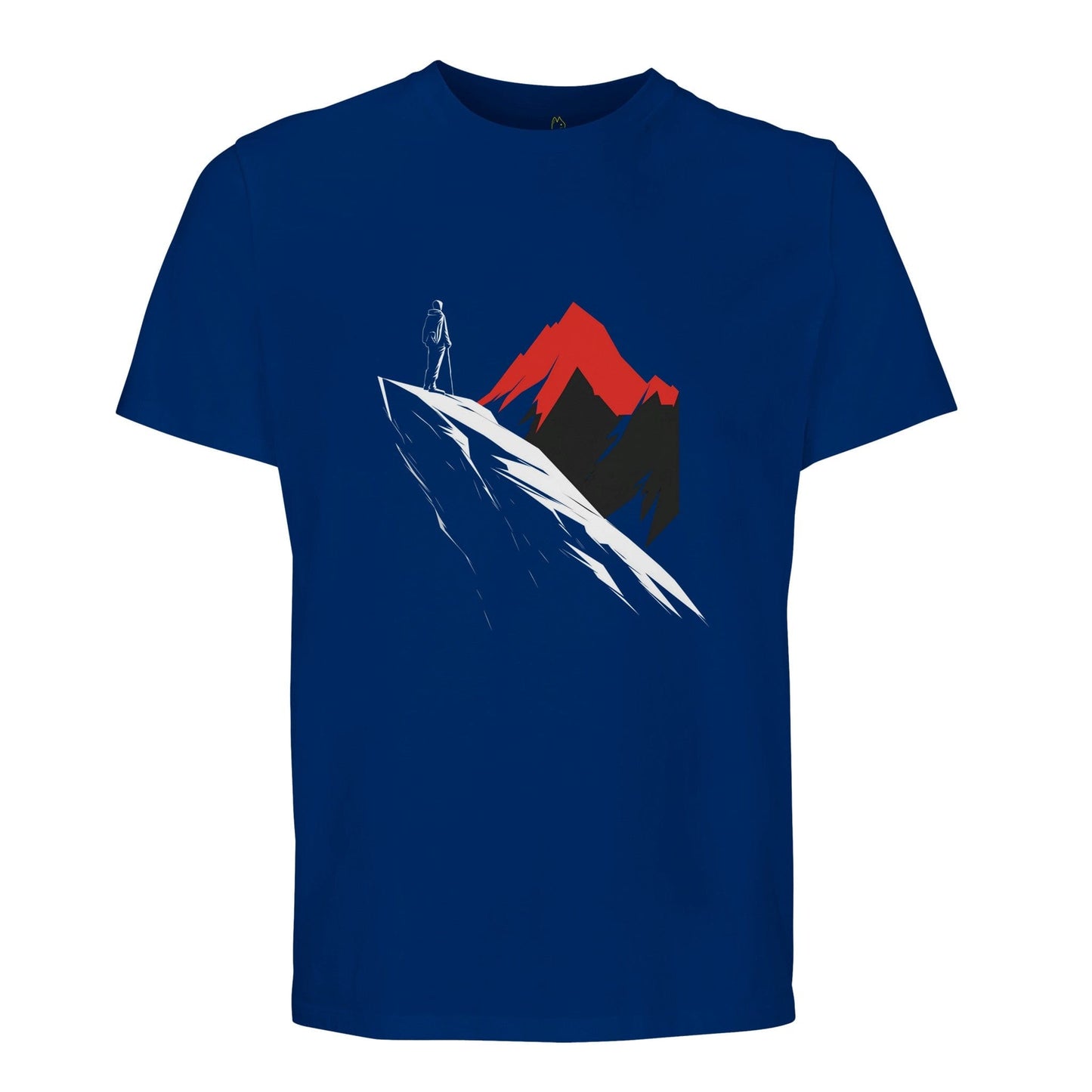 Royal Blue / XS FRACTAL CREST - TEE Print Material