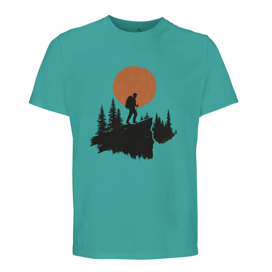 Pool Blue / XS NIGHT HIKE - TEE Apparel