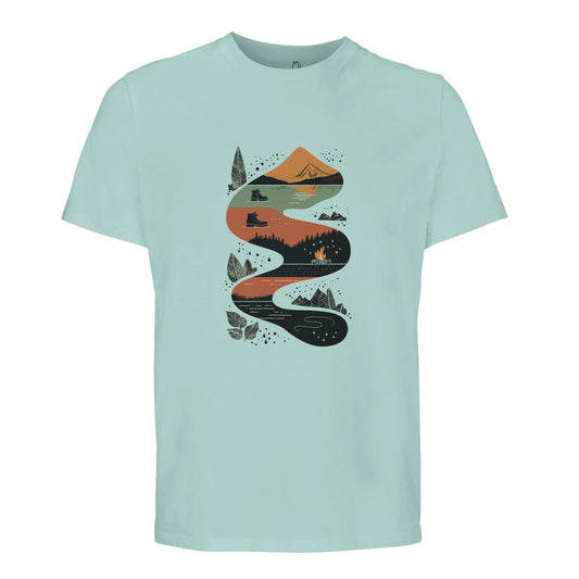 Arctic Blue / XS S-TRAIL - TEE Apparel