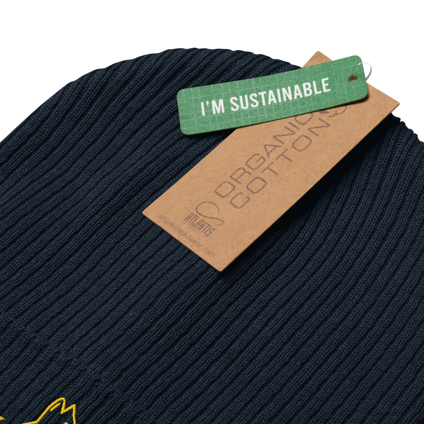 UNI CAT - YELLOW LOGO BEANIE Apparel