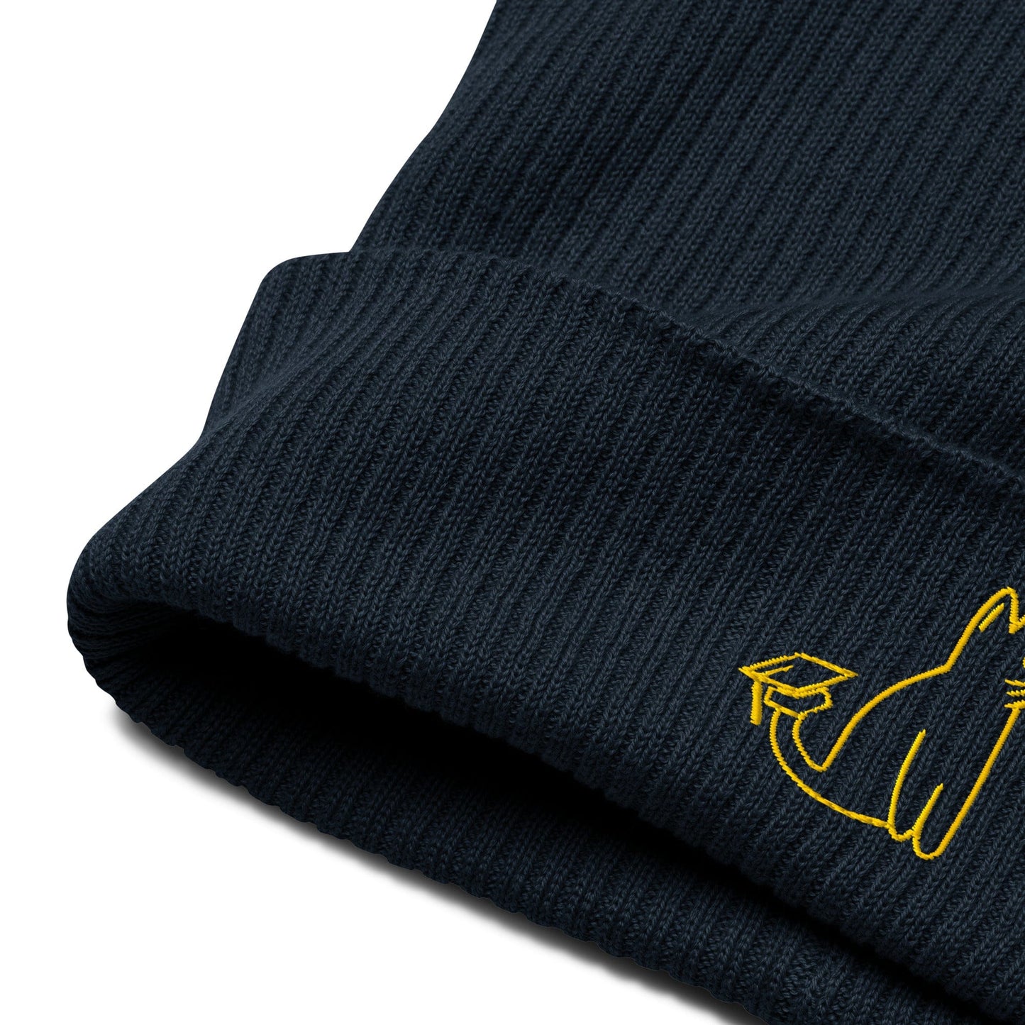 UNI CAT - YELLOW LOGO BEANIE Apparel