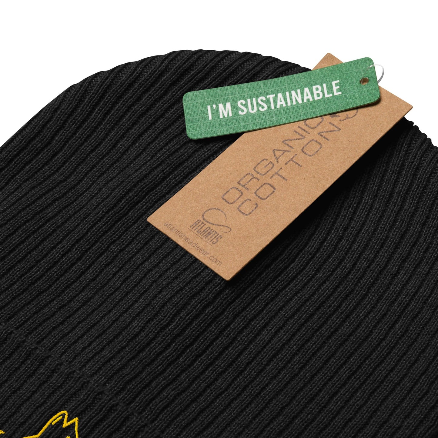 UNI CAT - YELLOW LOGO BEANIE Apparel