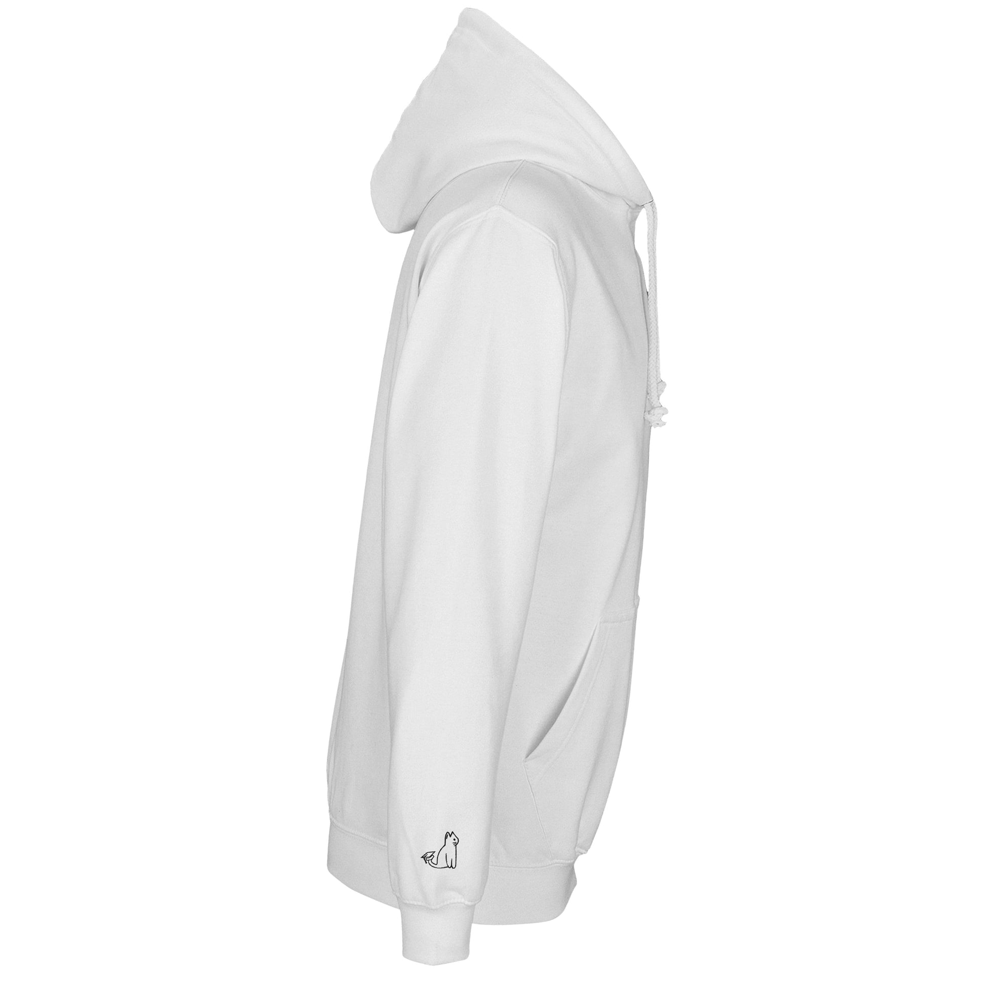 CORE UNI CAT - BLACK LOGO HOODIE Apparel