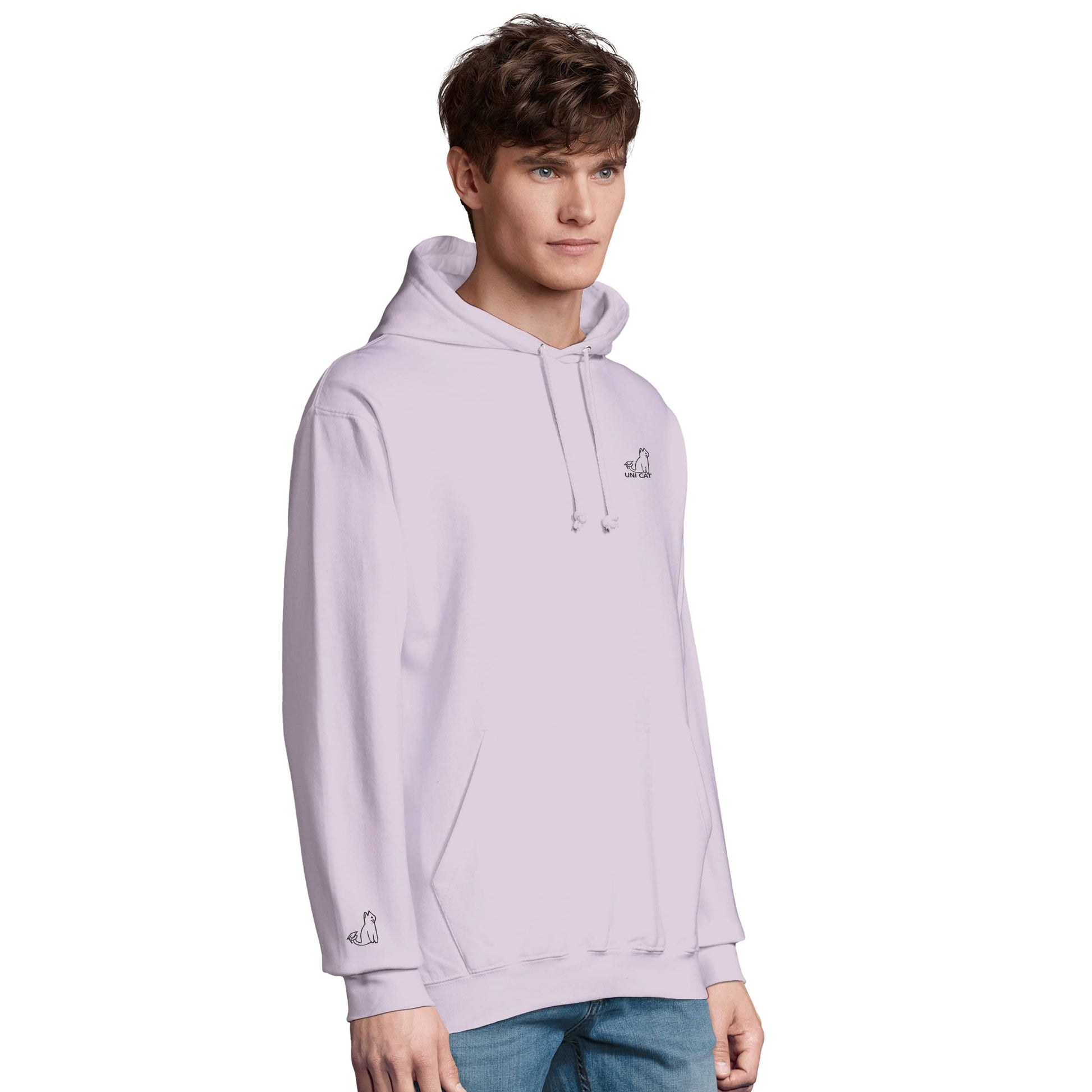 CORE UNI CAT - BLACK LOGO HOODIE Apparel