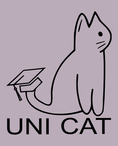 CORE UNI CAT - BLACK LOGO HOODIE Apparel