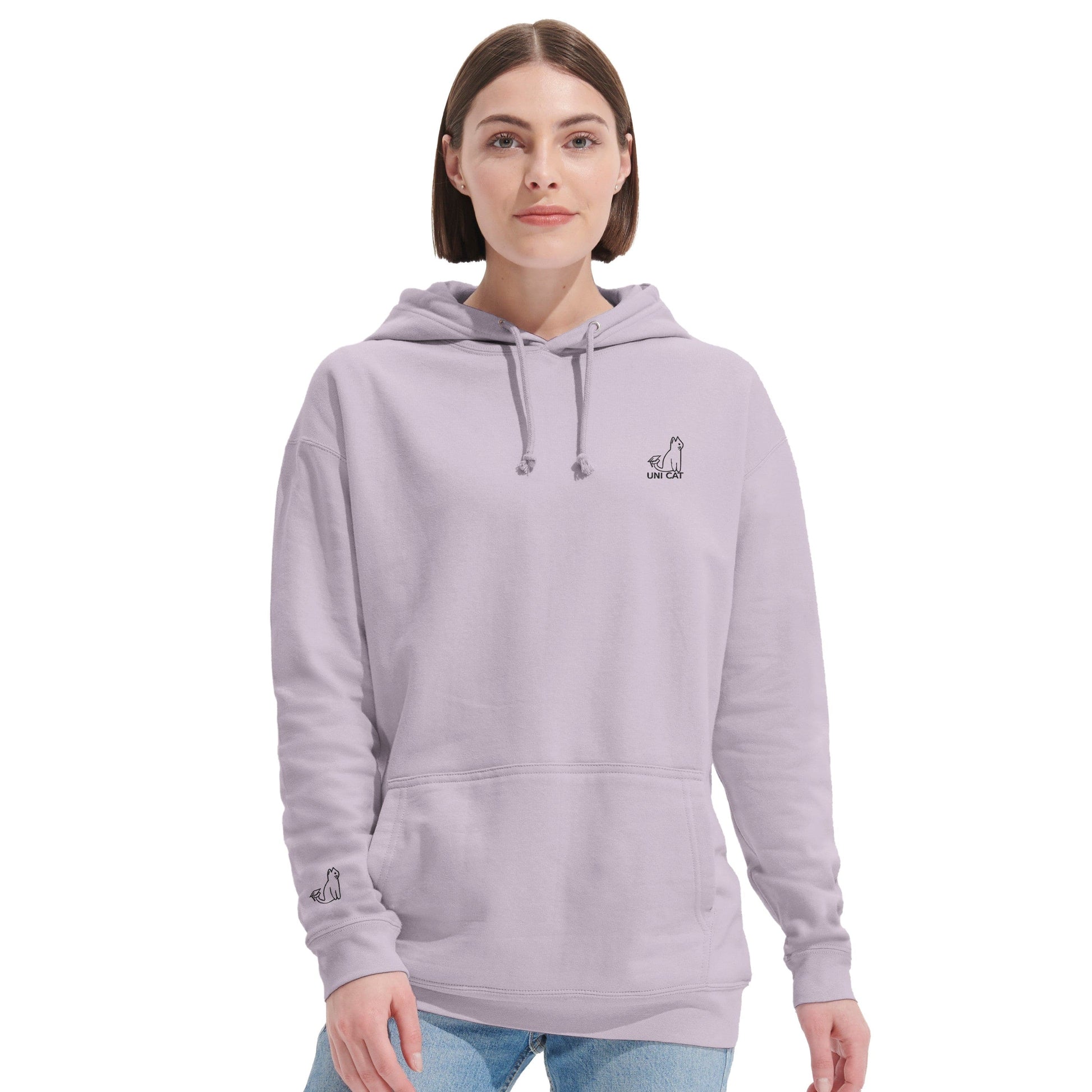 CORE UNI CAT - BLACK LOGO HOODIE Apparel