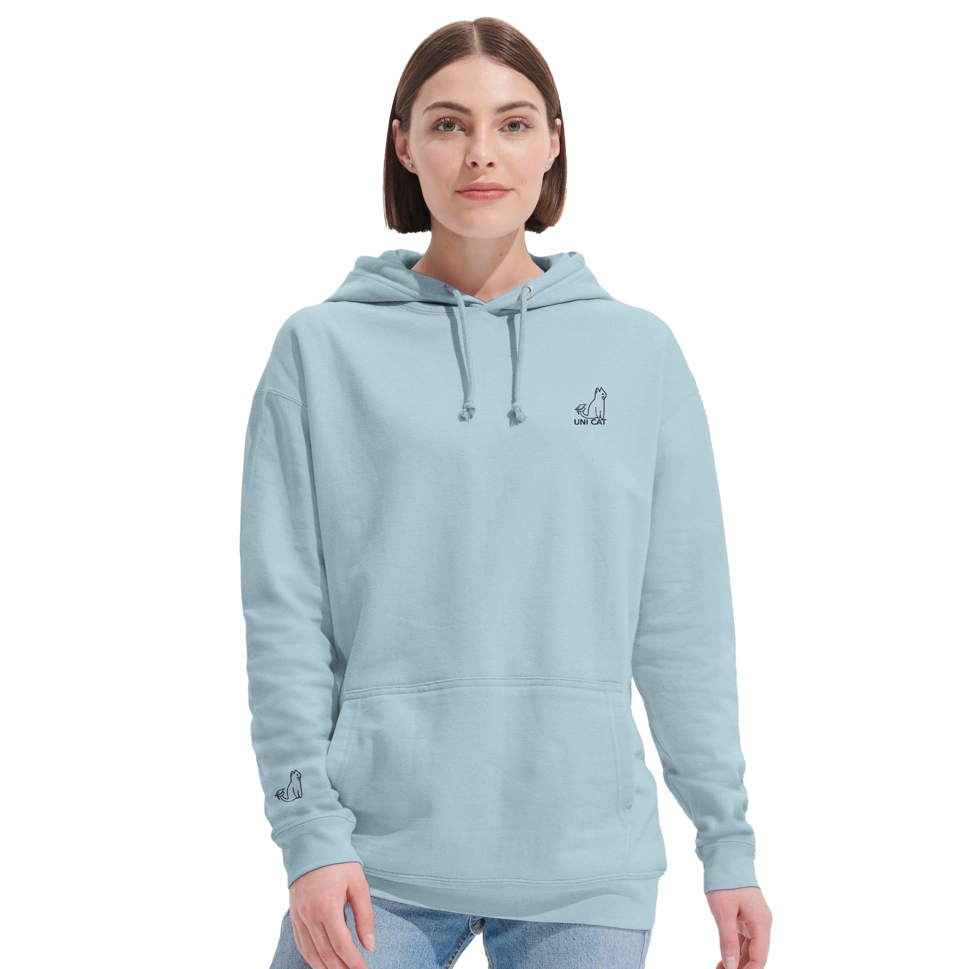 CORE UNI CAT - BLACK LOGO HOODIE Apparel