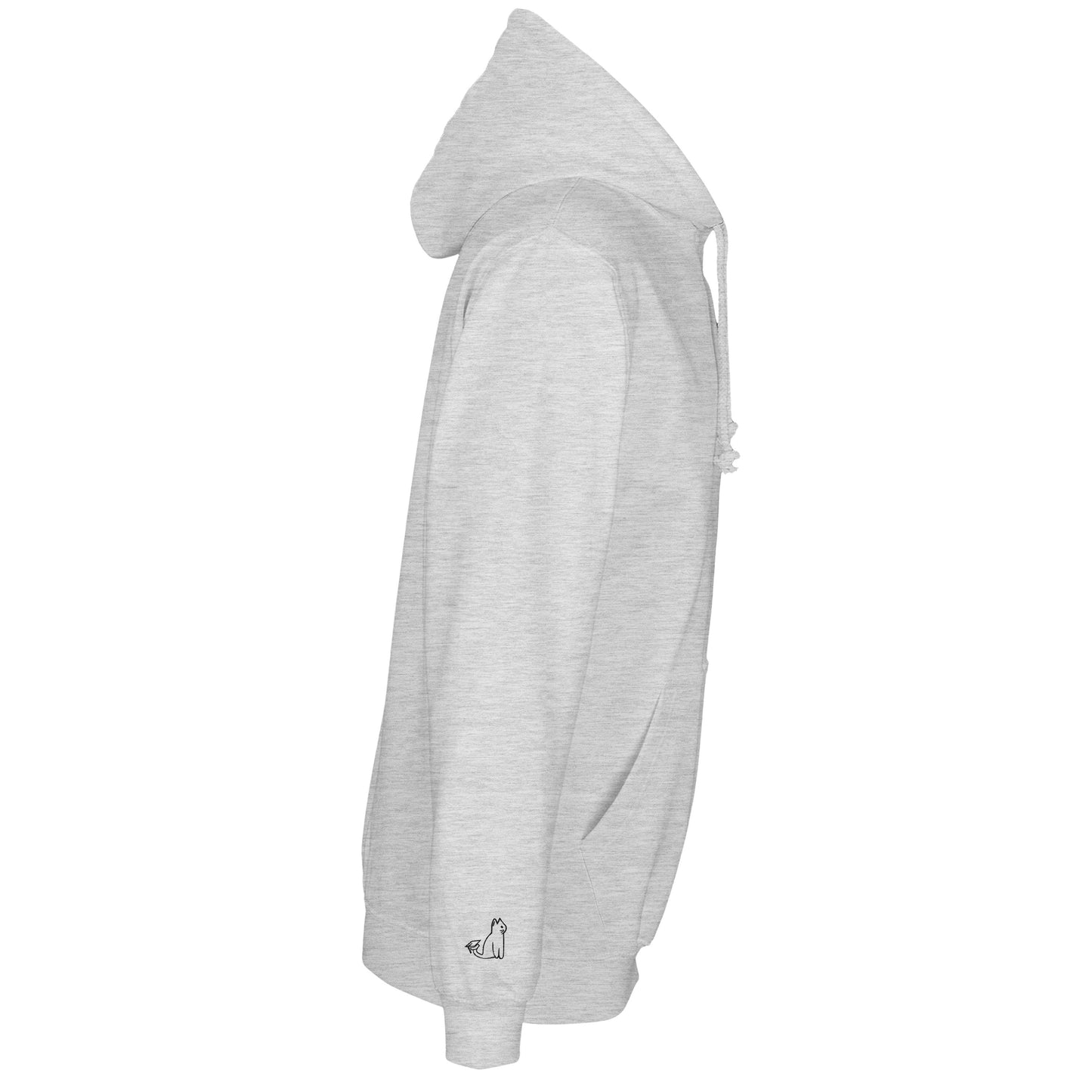 CORE UNI CAT - BLACK LOGO HOODIE Apparel