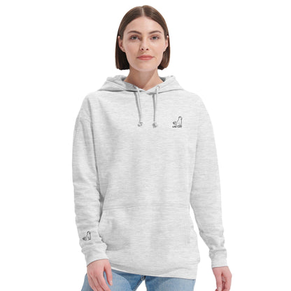 CORE UNI CAT - BLACK LOGO HOODIE Apparel