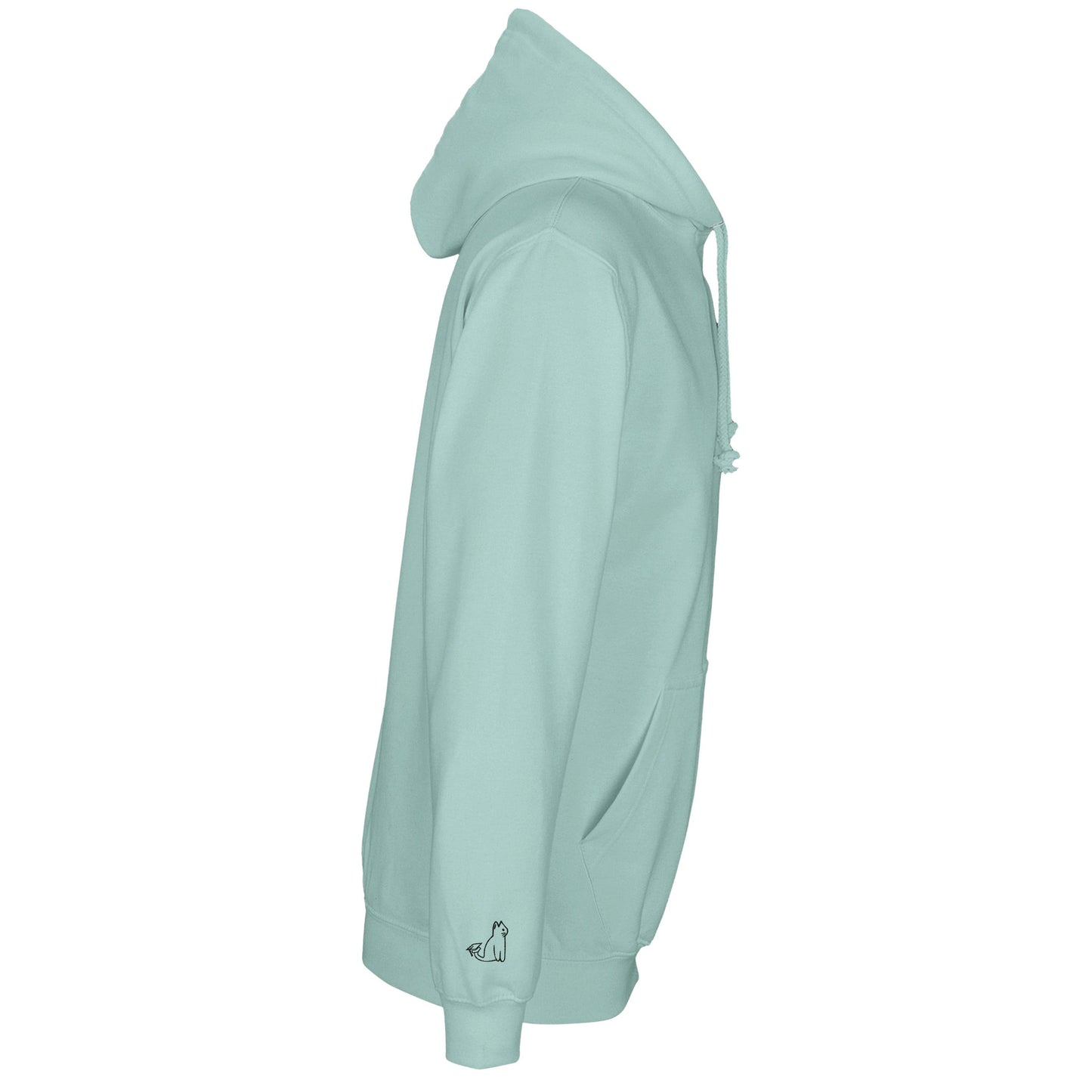 CORE UNI CAT - BLACK LOGO HOODIE Apparel