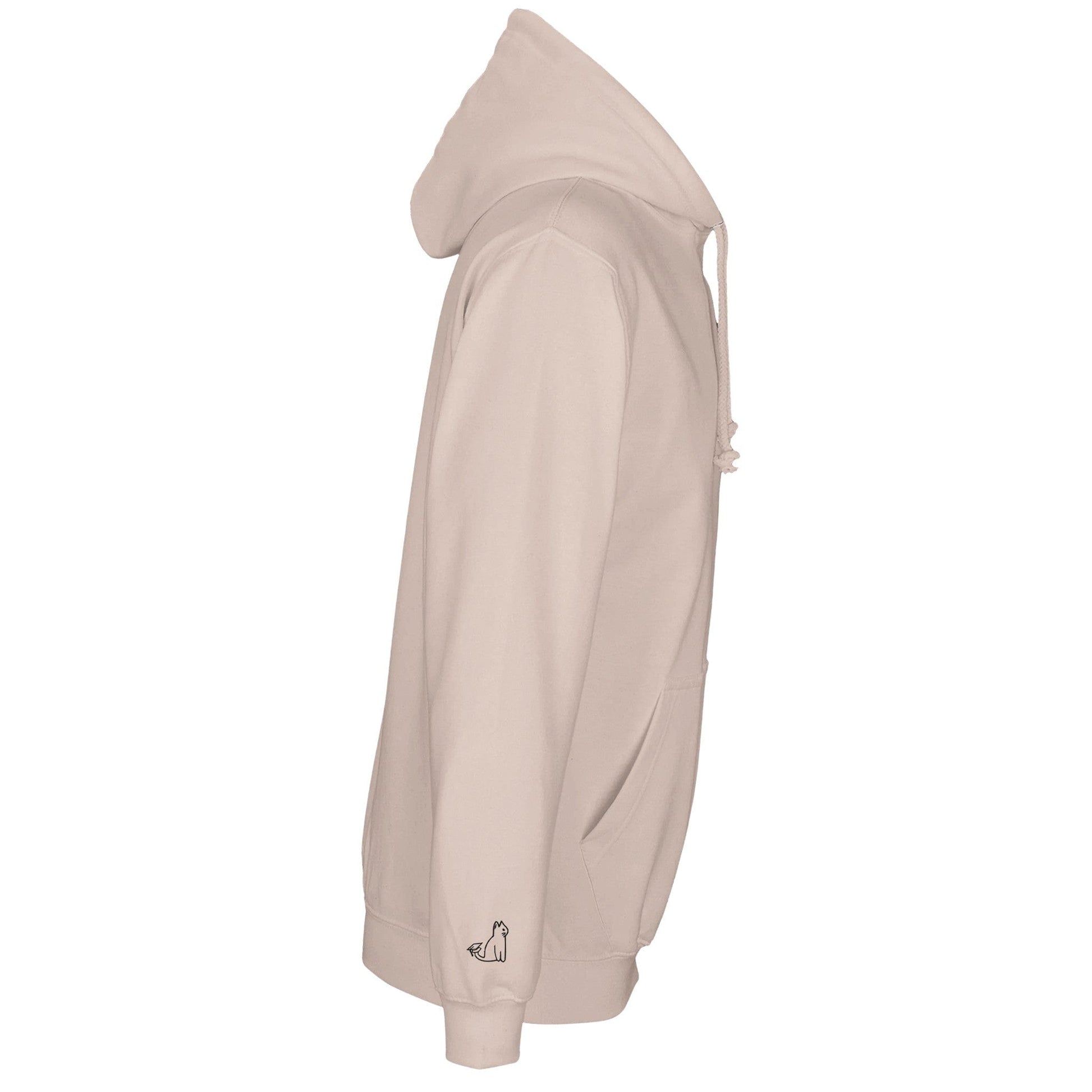 CORE UNI CAT - BLACK LOGO HOODIE Apparel
