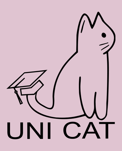 CORE UNI CAT - BLACK LOGO TEE Apparel
