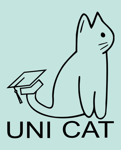 CORE UNI CAT - BLACK LOGO TEE Apparel