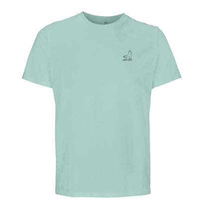 Arctic Blue / XS CORE UNI CAT - BLACK LOGO TEE Apparel