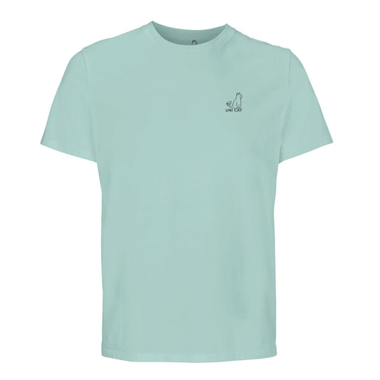Arctic Blue / XS CORE UNI CAT - BLACK LOGO TEE Apparel
