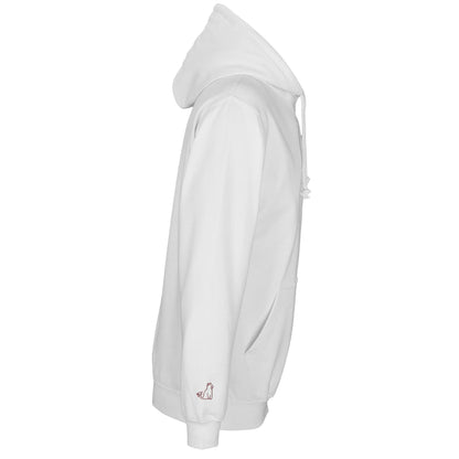 CORE UNI CAT - RED LOGO HOODIE Apparel