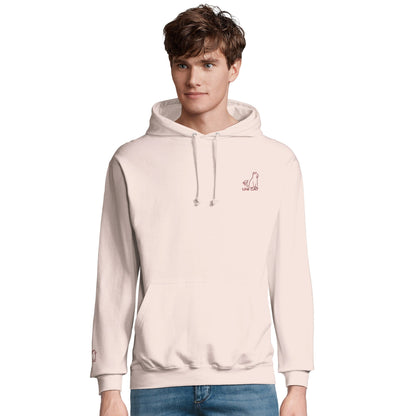 CORE UNI CAT - RED LOGO HOODIE Apparel