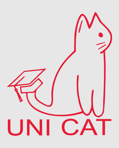 CORE UNI CAT - RED LOGO TEE Apparel