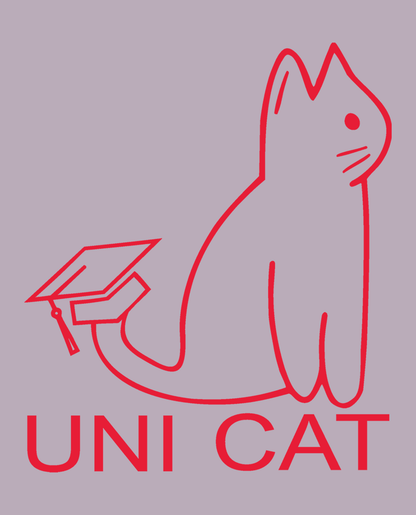CORE UNI CAT - RED LOGO TEE Apparel